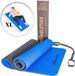 OEM Wan GmbH Sportmat voor thuis gym - Fitnessmat antislip gymnastiekmat pilatesmat - Grote trainingsmat 200 cm met draagriem