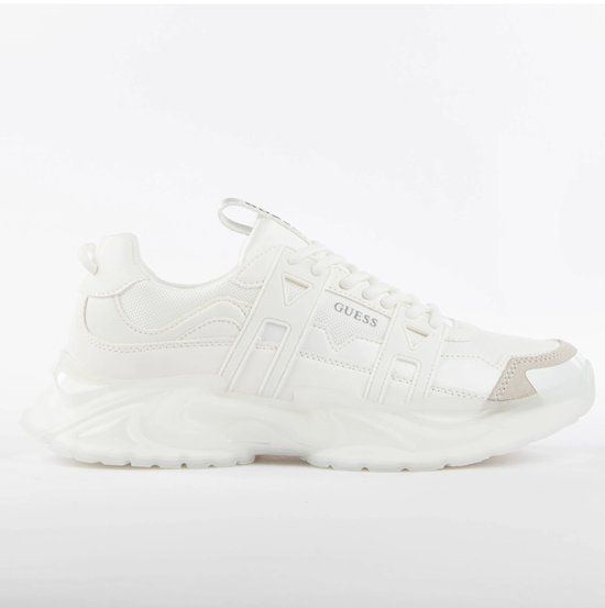 GUESS Belluno Lage Sneakers Mannen Wit