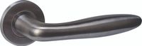 Intersteel Deurkruk Q 03 op rozet verdekt ø52x6mm PVD antraciet