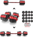 HMS Verstelbare Halter en Dumbbell Set - 40 kg