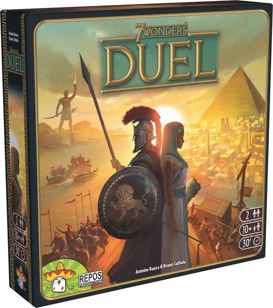 Repos Production 7 Wonders Duel - Bordspel - Basisspel - Strategisch spel - Nederlands