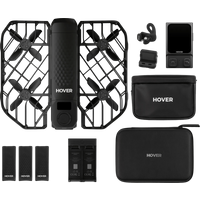 HOVERAir X1 Pro Ultimate Quadcopter 12 MP 1920 mAh Zwart