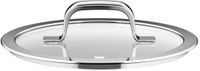 WMF Fusiontec Mineral Pro, deksel 20 cm, glazen deksel met roestvrijstalen handgreep, kwalitatief hoogwaardige pannendeksel, ovenbestendig tot 180 °C, vaatwasmachinebestendig, 0520075290
