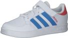 ADIDAS BREAKNET K - Sneaker - Weiß Blau Rot - Größe 35