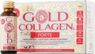 GOLD COLLAGEN® FORTE - 5000mg peptydy z hydrolizowanego kolagenu morskiego - Suplement kolagenowy - Skóra, włosy i paznokcie, kwas hialuronowy - Witamina C, B6, D, E - 10x50ml - 20 składników aktywnych