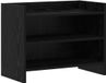 vidaXL TV-meubel 60 x 33 x 47 cm Zwart eiken Bewerkt hout