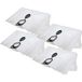 vhbw 40x sacs aspirateur compatibles avec Hikoki RNT1250, RP250YDM, RP 300YL, RP350YDM, RP350YDH, RP250YDH, NT1225(M) aspirateur - 46,2cm x 36,1cm Blanc