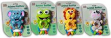 Merkloos Baby rammelaar bijtring dier (1 stuk) assorti