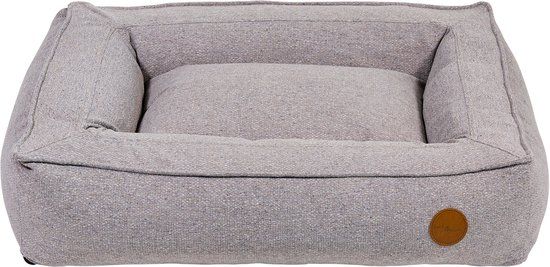 Jack And Vanilla Hampton Orthopedisch Boxbed - Lichtgrijs - M - 60x60x19 cm