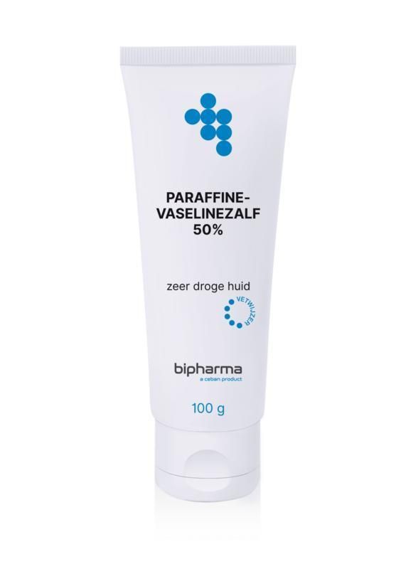 Paraffine-vaselinezalf 50% - 100g tube