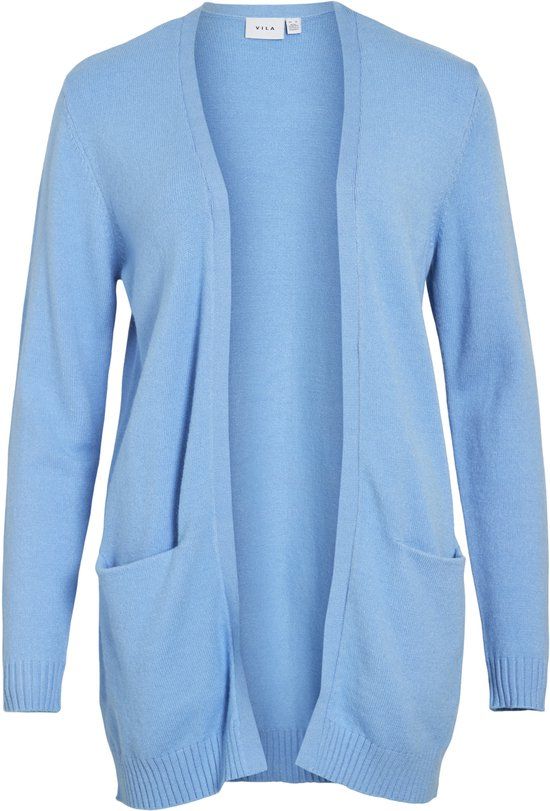 VILA VIRIL OPEN L/S KNIT CARDIGAN - NOOS Dames Vest