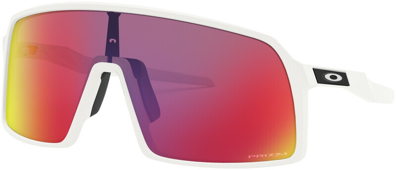 Oakley Sutro Brillenglas Heren, matte white/prizm road 2020 Zonnebrillen