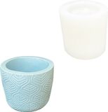 JESMONITE Unicraft Siliconen mal bloempot patroon