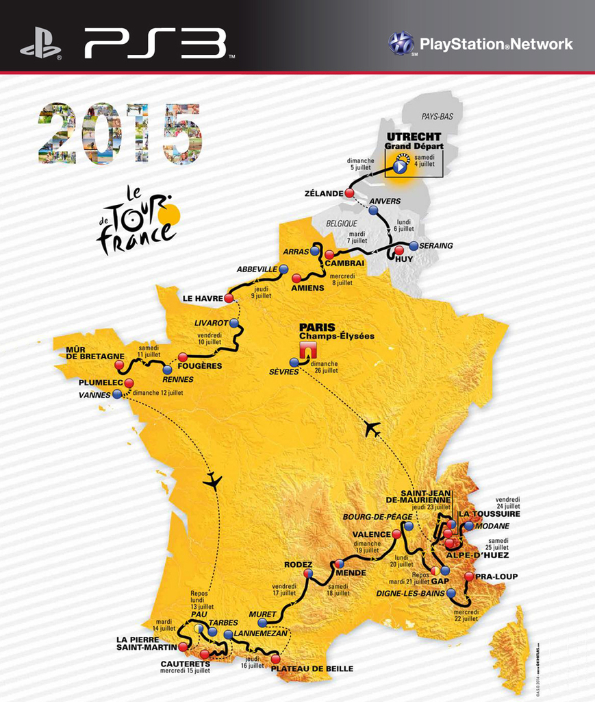 Sony Tour de France 2015 - PS3 PlayStation 3