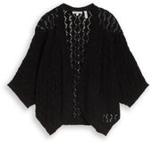 Tom Tailor Oversized bolero-vest deep black Maat L
