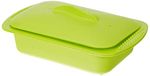 Ibili Rechthoekige Stoomkoker 15x24x5 Cm Geel