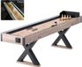 VEVOR Sjoeltafel 2 In 1 Sjoelbak Bowlingcombinatiespelset Led 274cm