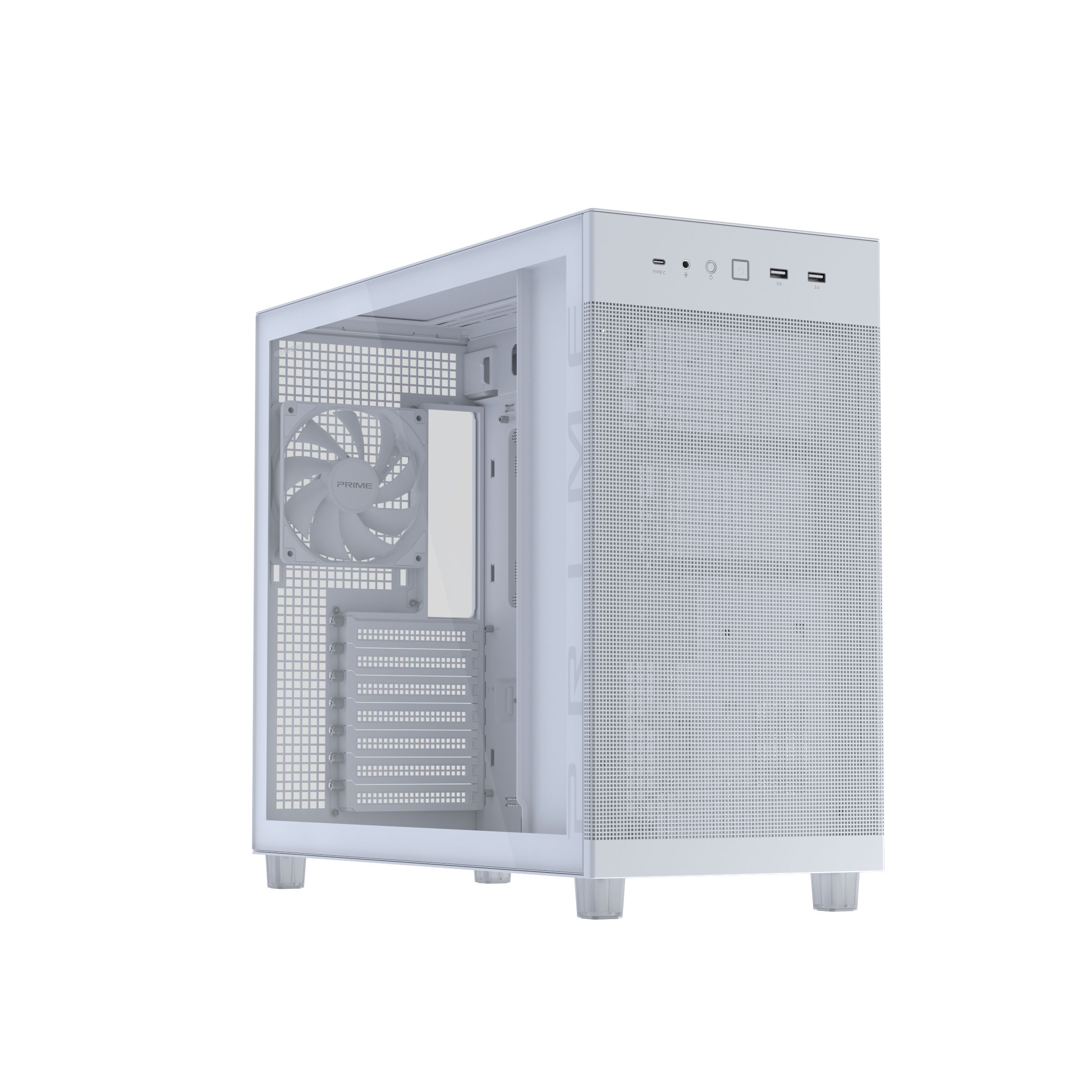 ASUS PRIME AP303 TG Wit Midi Tower