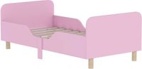 AIYAPLAY Kinderbed MDF, grenenhout 143,5L x 74,2B x 50H cm Roze