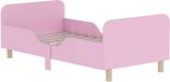 AIYAPLAY Kinderbed MDF, grenenhout 143,5L x 74,2B x 50H cm Roze