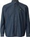 s.Oliver Chemise Homme à manches longues, col classique, poche poitrine, fermeture boutonnée, uni, bleu profond, 5XL