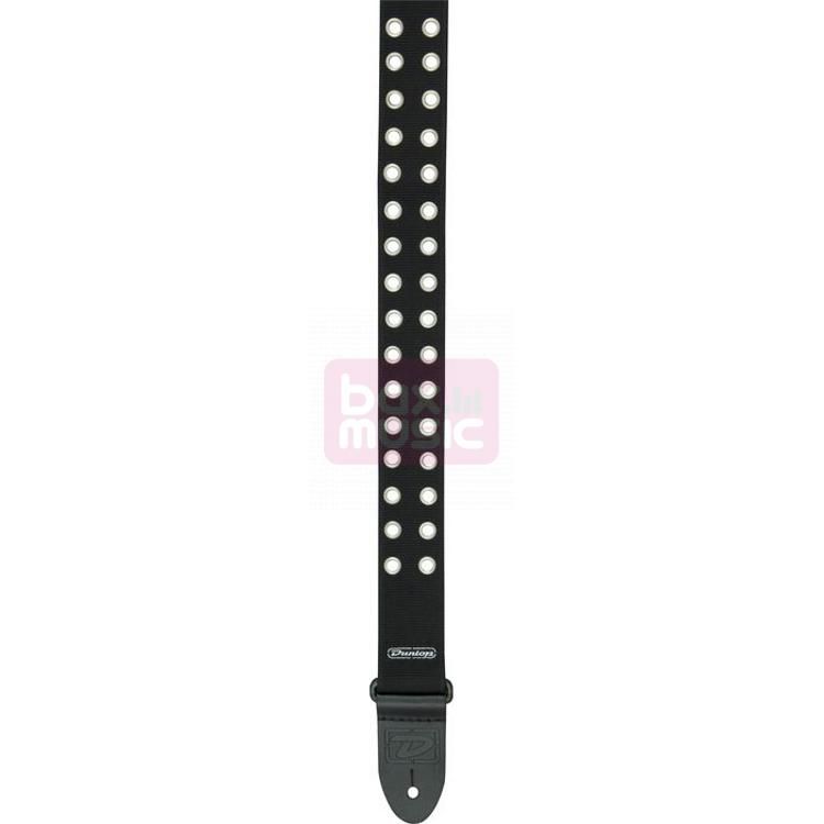 Dunlop D38-19BK gitaarband Black with Holes
