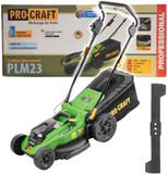 Procraft PLM23bb accu-grasmaaier 40 V (2x 20 V) 430 mm Brushless Solo – zonder accu, zonder oplader