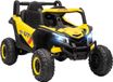 AIYAPLAY UTV électrique Enfants 12V Jaune