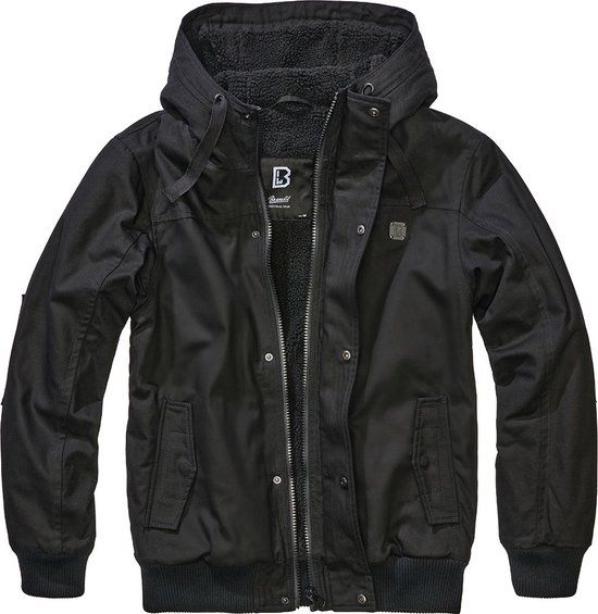 Brandit Essential Heren Winterjas - zwart - XL