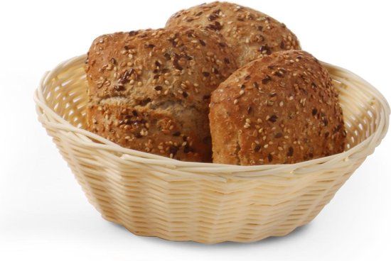 Hendi Broodmandje Rond - Beige - Ø20x(H)6,5cm