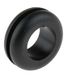 RS PRO Kabeltuit tot Ø 9,5 mm gat ø 12,5 mm PVC zwart, verpakking van 100 stuks