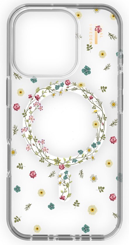 iDeal of Sweden Hoesje Geschikt voor iPhone 16 Pro Hoesje - iDeal of Sweden Clear Case met MagSafe - Meerkleurig