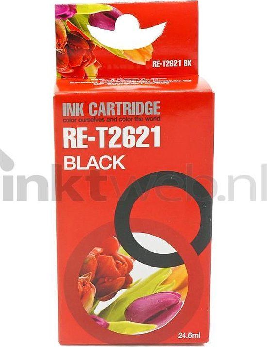 Merkloos Huismerk - Inktcartridge / 26XL / Zwart - geschikt voor Epson