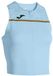 Joma Record III Mouwloos T-shirt Blauw M Vrouw