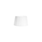 Zarivy Witte lampenkap E27, 20 x 15 x 12 cm, open conische vorm