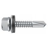 Desa 78157250 zeskantschroef met neopreen sluitring, 6,3 x 25 mm