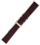 Morellato PMU034DUBLIN18 Basic Collection Horlogeband - 18mm Bruin Leer Gesp Volwassenen