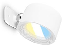 B.K.Licht BRILONER Tari - Wandlamp Oplaadbaar binnen - dimbaar met touch - CCT - Draaibaar - Met magneet - Akku en draadloos - USB-C - Wit