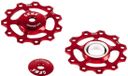 CEMA derailleurwieltjes alu 9/10/11V Full Ceramic rood