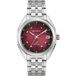 Bulova et Star 96B401 Horloge - Staal - Zilverkleurig - Rood - Ø 40 mm