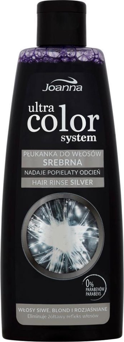 Joanna JOANNA_Ultra Color System srebrna p³ukanka do w³osów siwych blond i rozjaœnionych 150ml