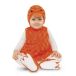 VIVING COSTUMES / JUINSA Klein oranje knuffeleend kostuum - 7 - 12 mois