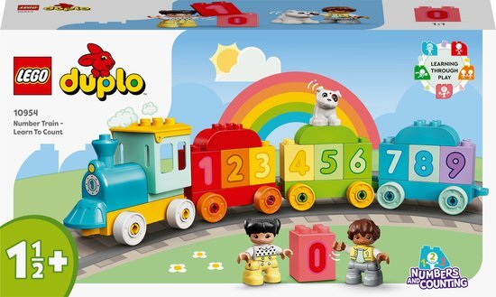 lego DUPLO Getallentrein Leren Tellen - 10954