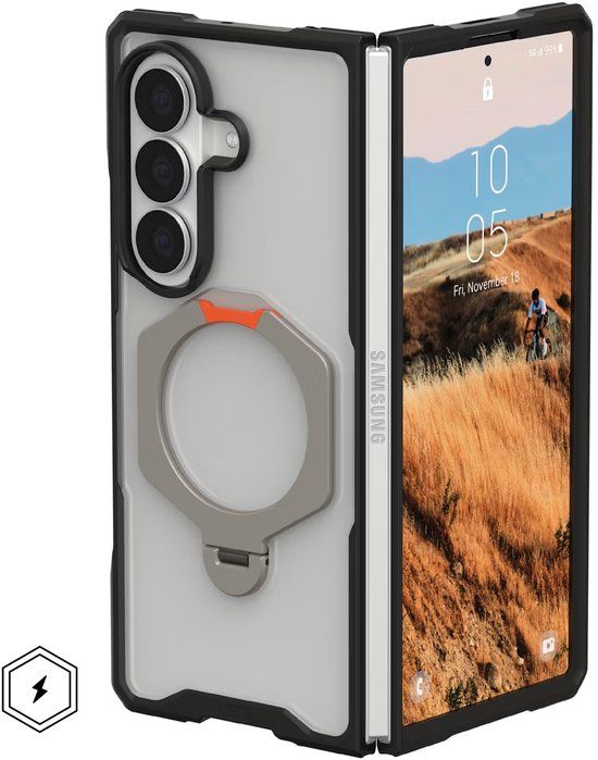 Urban Armor Gear UAG Mouve XTE Magnetic Backcover geschikt voor Samsung Galaxy Z Fold 8 Ultra - Ice