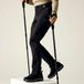 Regatta Dames Ademend Lichtgewicht Zip-off Broek Zwart Maat 36