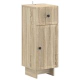 vidaXL Badkamer Opbergkast EDE Sonoma Eiken 30 x 31 x 80 cm