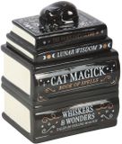 Something Different Black Cat Book Stack with Cat Oliebrander