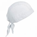 Kariban bandana femme blanc