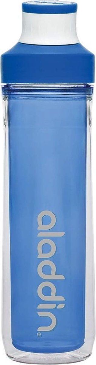 Aladdin Hydration Active Waterfles - Dubbelwandig - 500 ml - Blauw