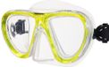 Seac Bella zachte snorkel en zwemmasker voor kinderen - Transparant/geel